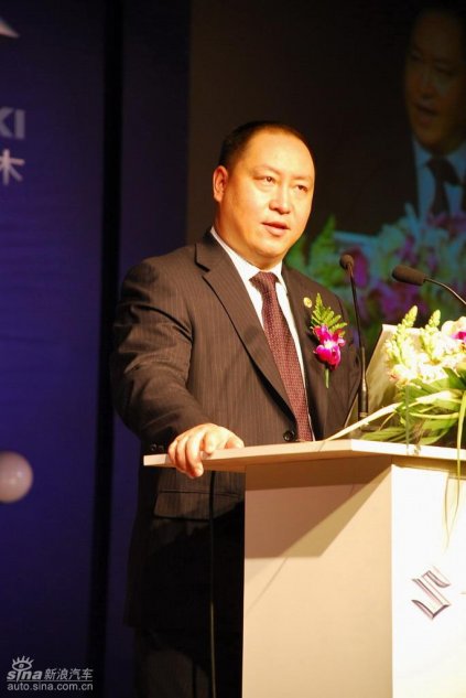 长安铃木常务副总经理黄忠强致词