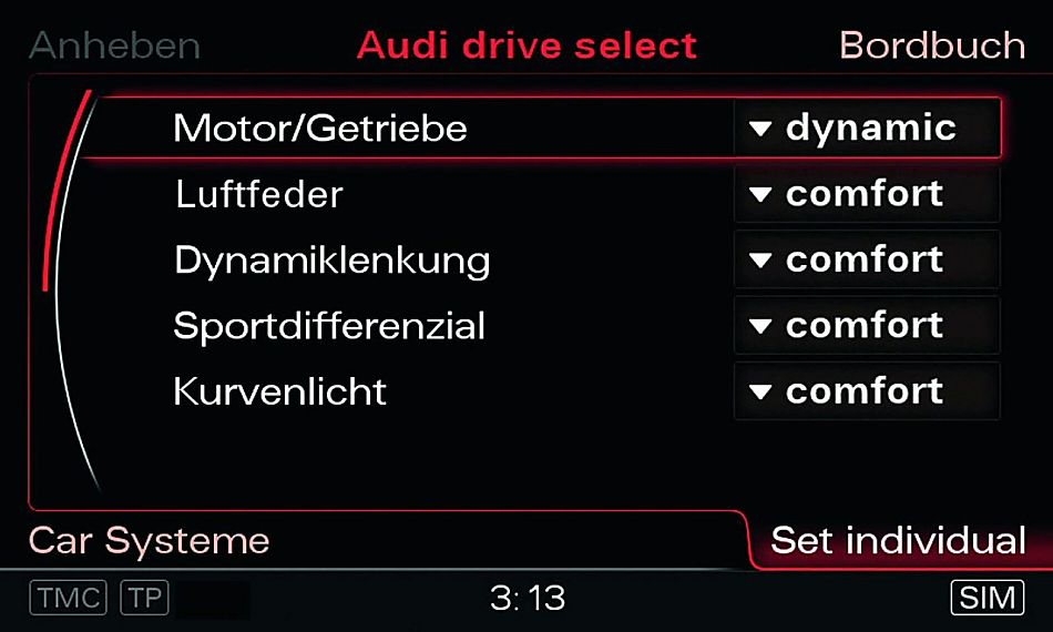 2011奥迪A8结构图片