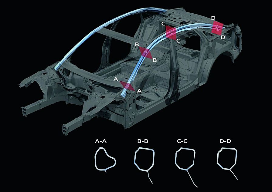 2011奥迪A8结构图片
