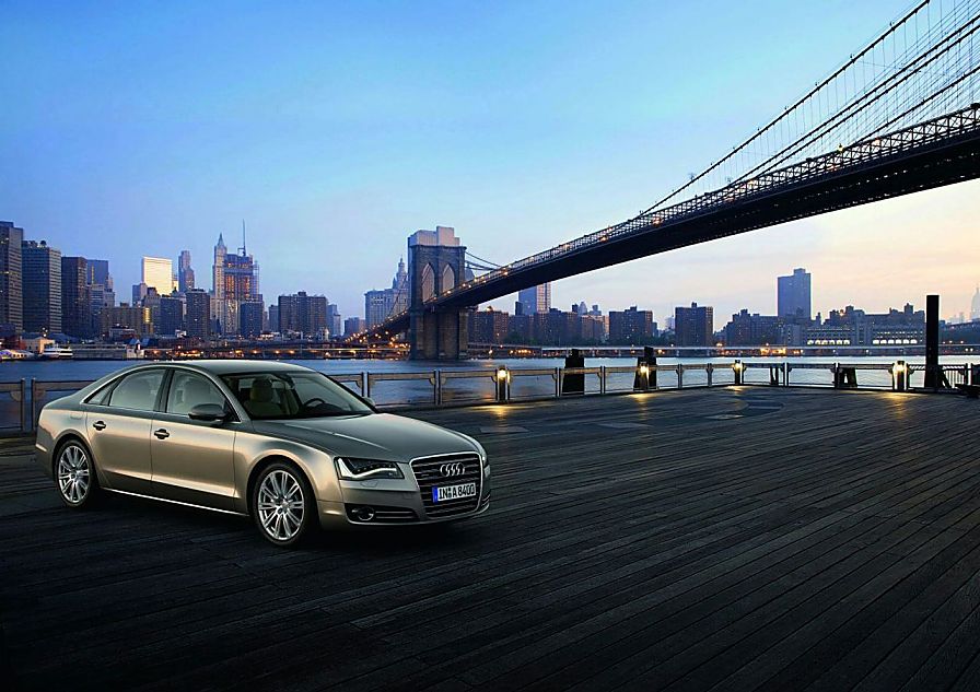 2011款奥迪A8外观图片