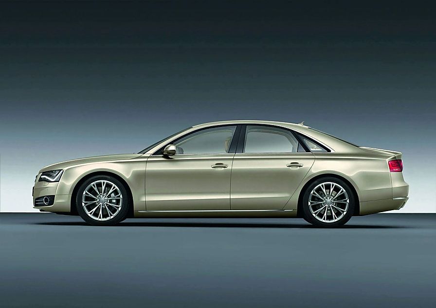 2011款奥迪A8外观图片