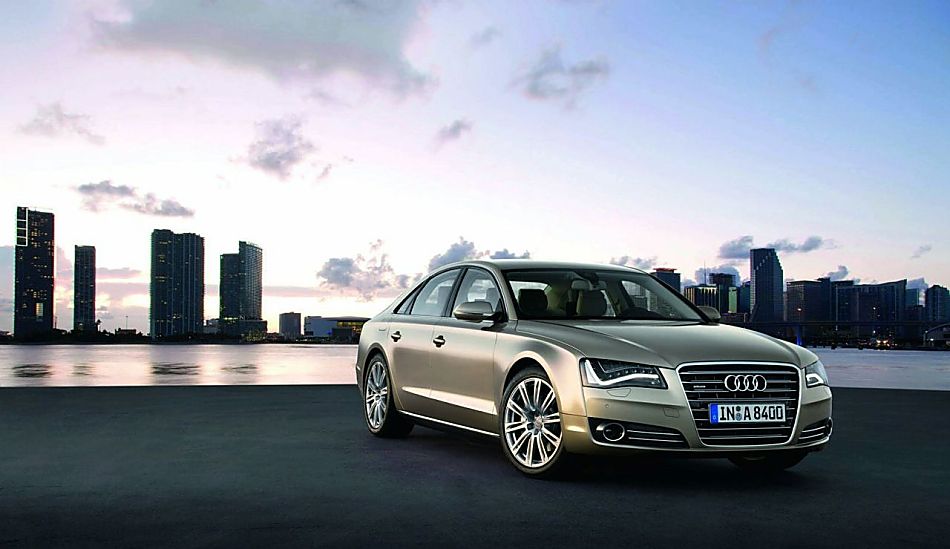 2011款奥迪A8外观图片