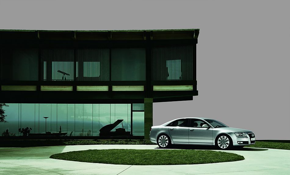 09款奥迪A8L资料图