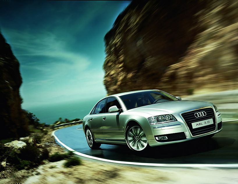 09款奥迪A8L资料图