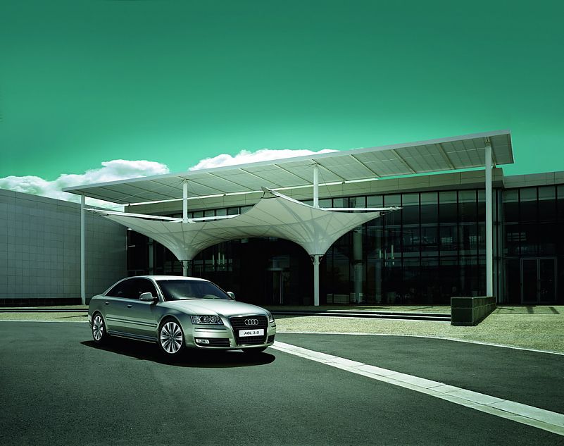 09款奥迪A8L资料图