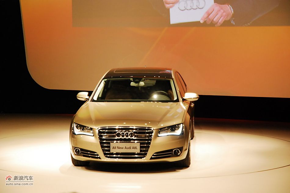 全新奥迪A8L上市实拍-新A8L亮相