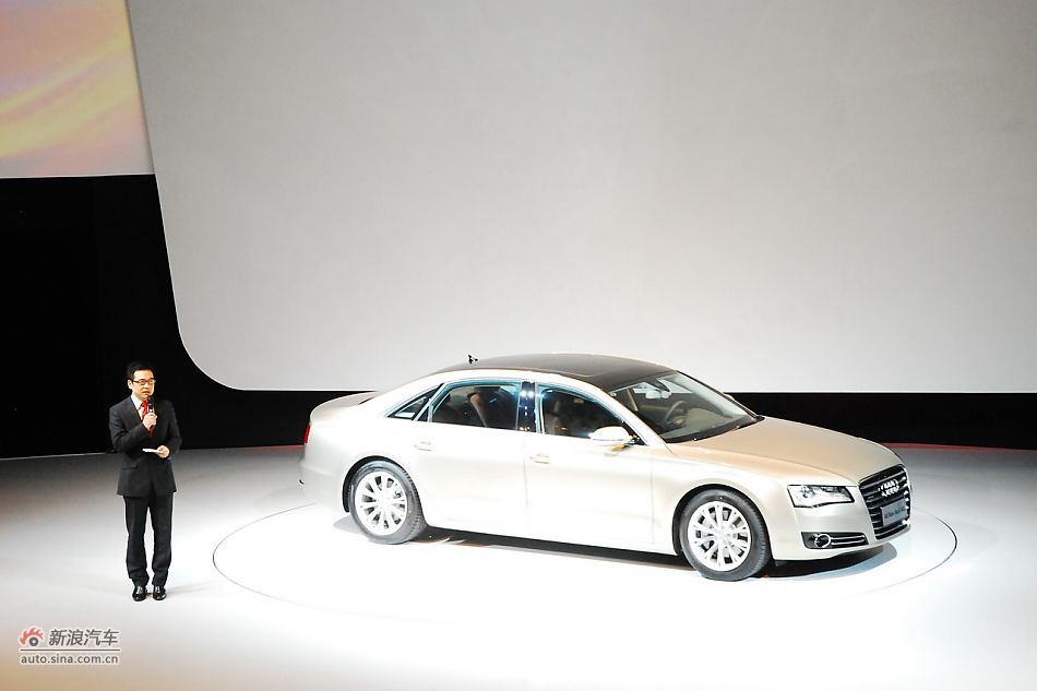 全新奥迪A8L上市实拍-新A8L亮相