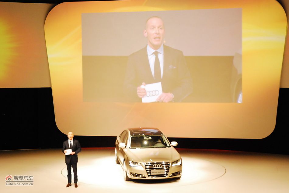 全新奥迪A8L上市实拍-一汽大众奥迪销售事业部总经理薄石