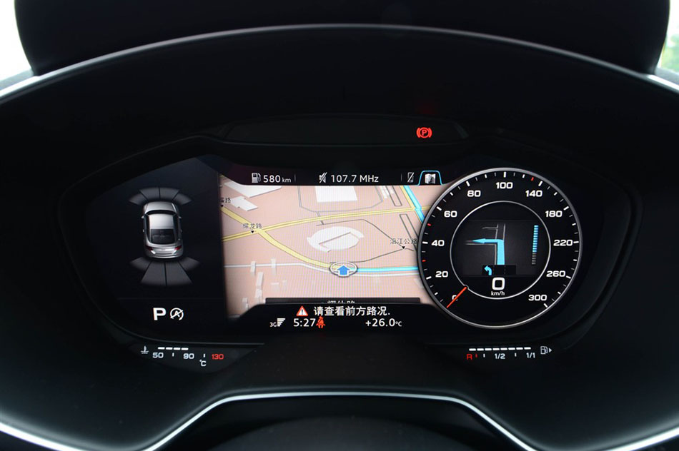 2015款 TT Coupe 45 TFSI quattro 内饰