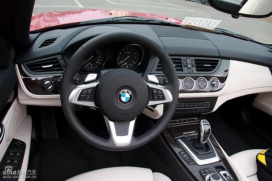 全新宝马Z4试车实拍图内饰