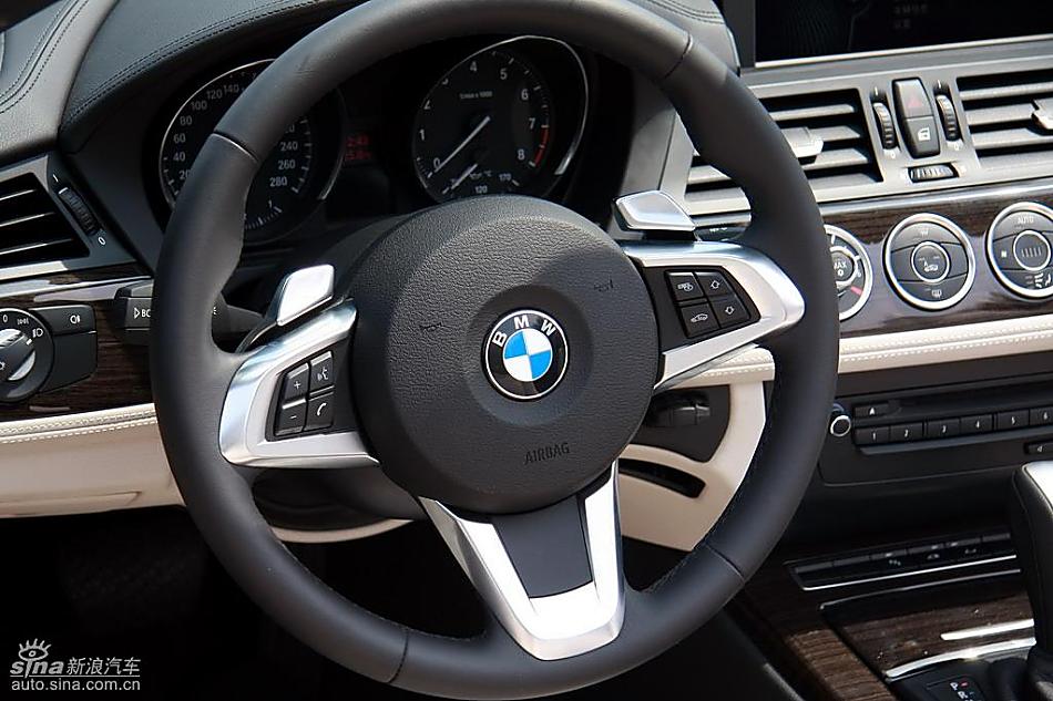 全新宝马Z4试车实拍图内饰