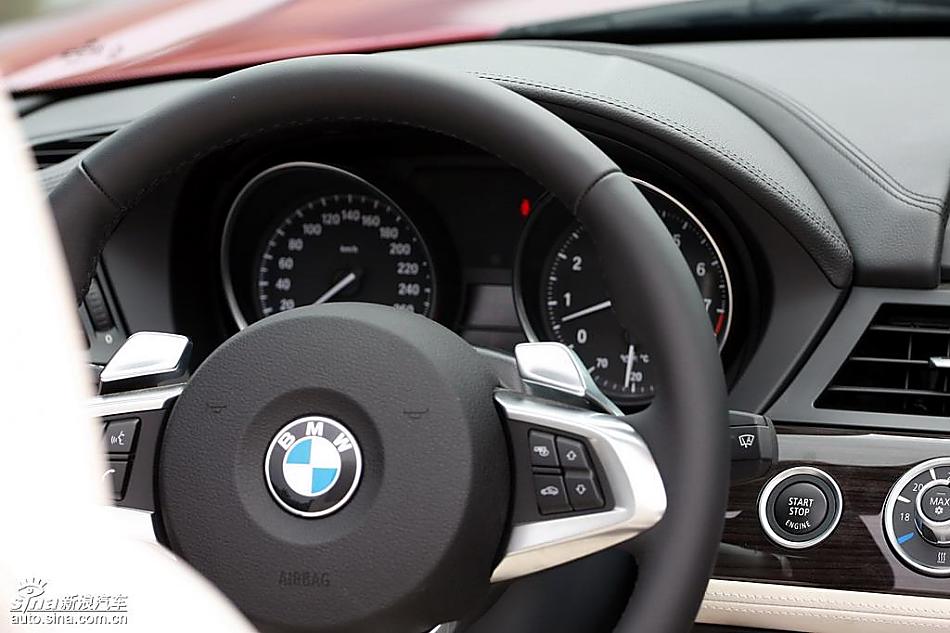 全新宝马Z4试车实拍图内饰