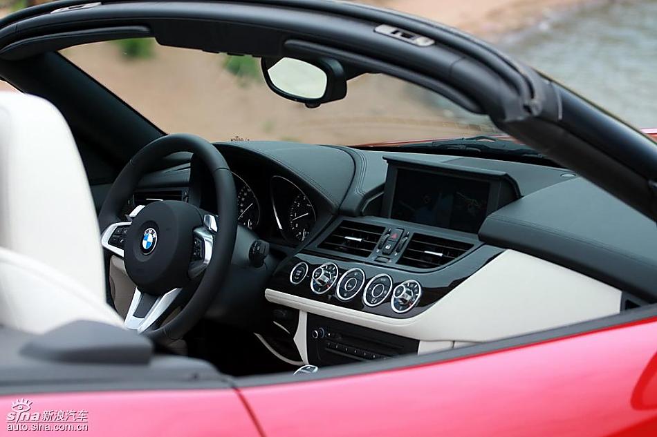 全新宝马Z4试车实拍图内饰