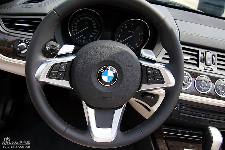 全新宝马Z4试车实拍图内饰