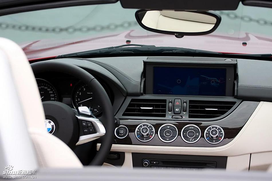 全新宝马Z4试车实拍图内饰