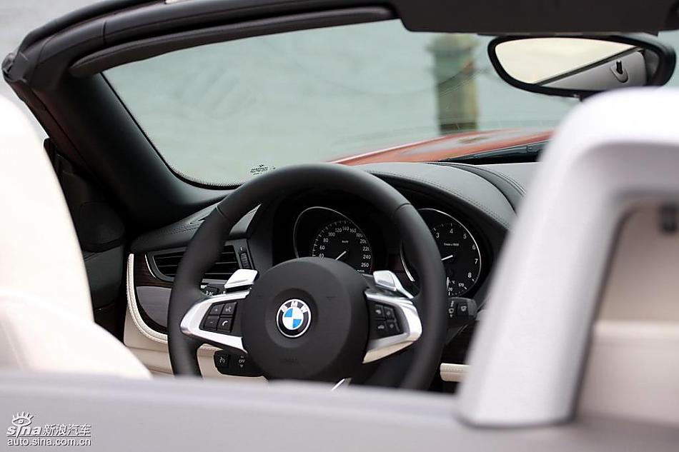 全新宝马Z4试车实拍图内饰