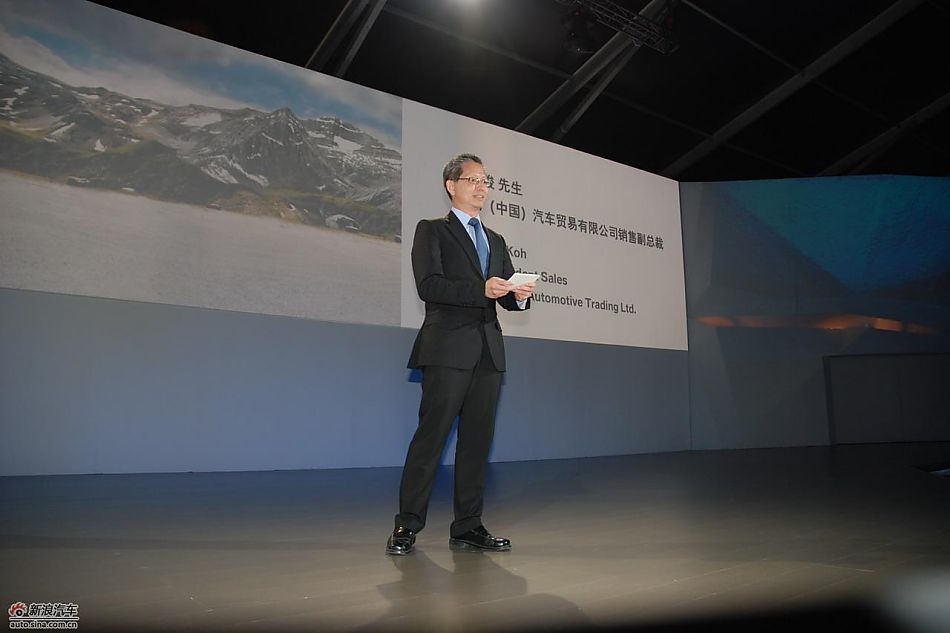 宝马中国销售副总裁许智俊致辞