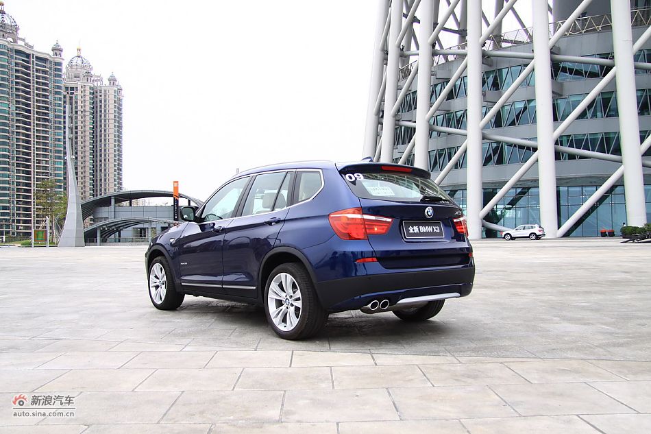 图为全新宝马X3外观