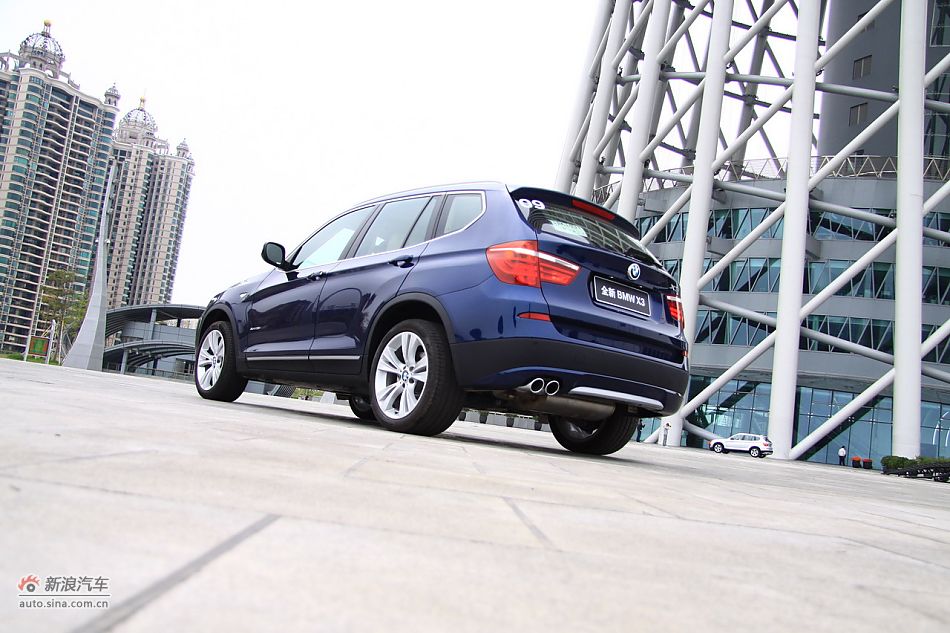 图为全新宝马X3外观
