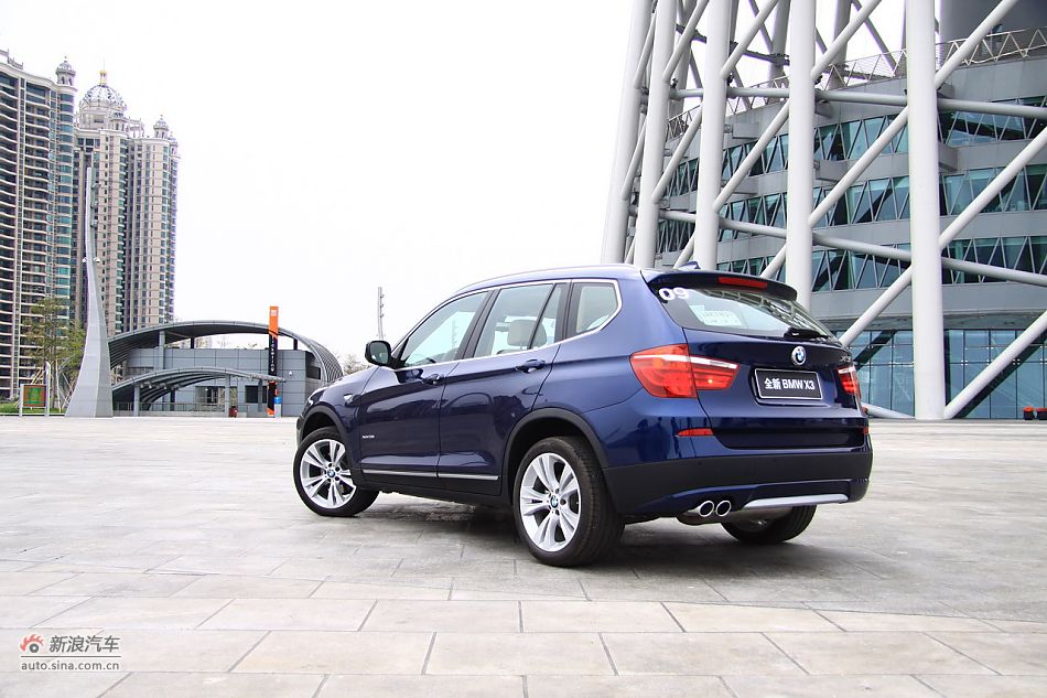 图为全新宝马X3外观