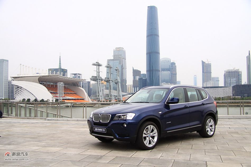 图为全新宝马X3外观