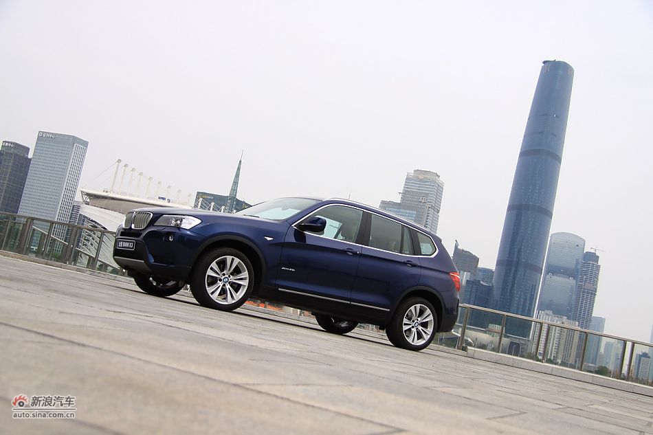 图为全新宝马X3外观