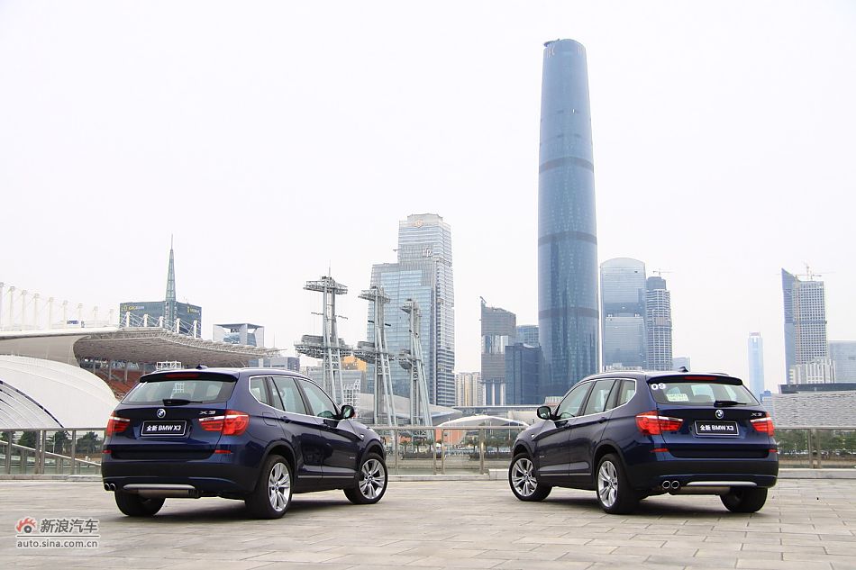 图为全新宝马X3外观