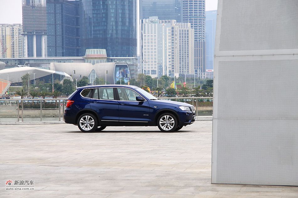 图为全新宝马X3外观