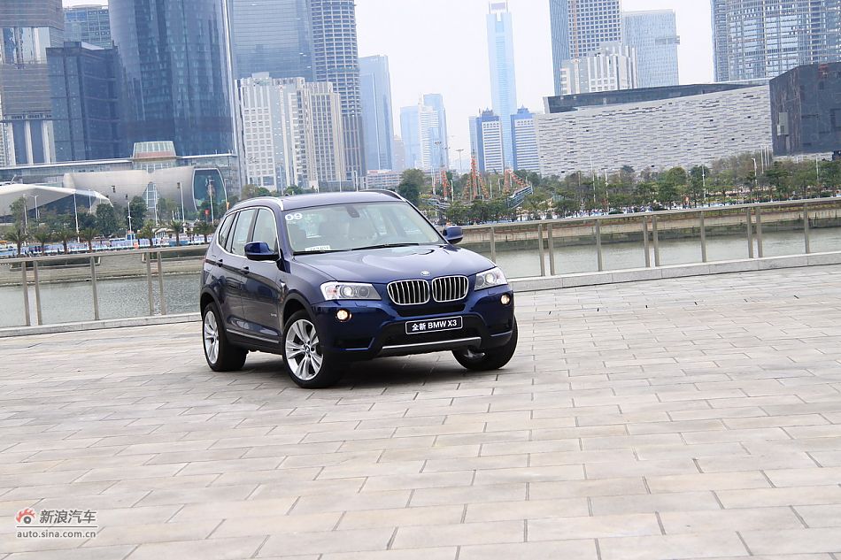 图为全新宝马X3外观