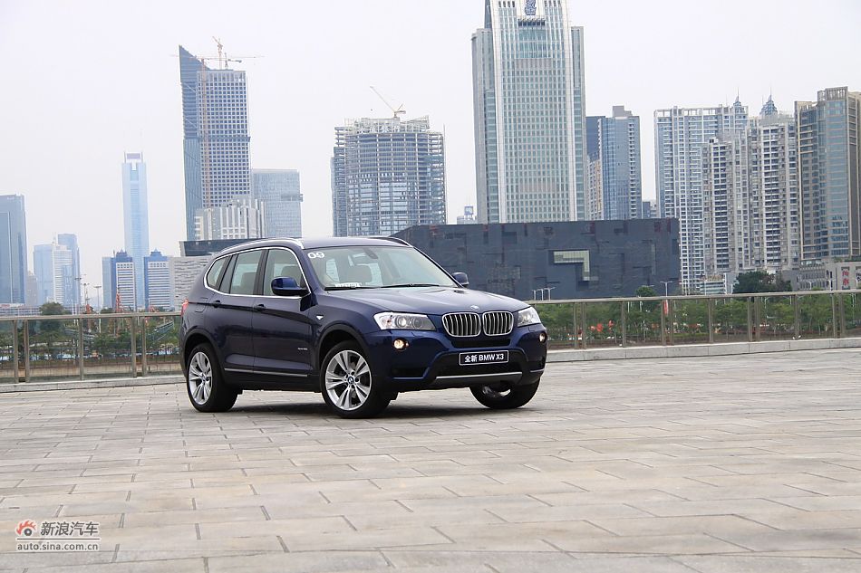 图为全新宝马X3外观