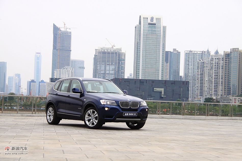 图为全新宝马X3外观