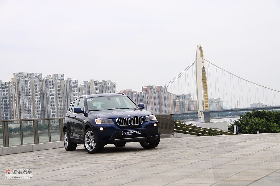 图为全新宝马X3外观
