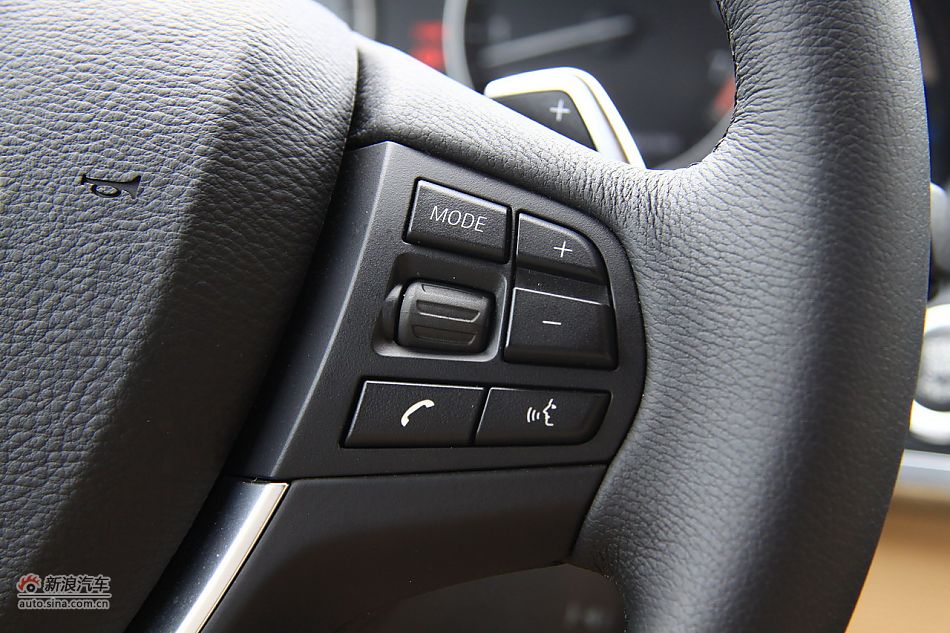 图为全新宝马X3内饰细节