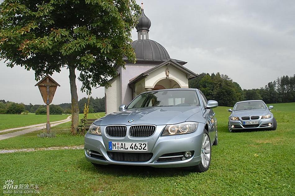 09款宝马3系轿车外观