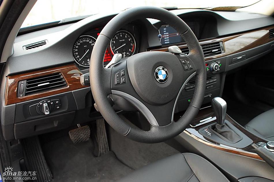 宝马335i内饰实拍图片