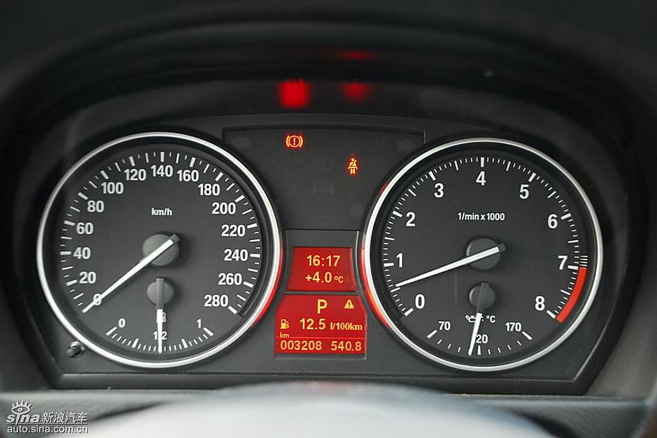 宝马335i内饰实拍图片