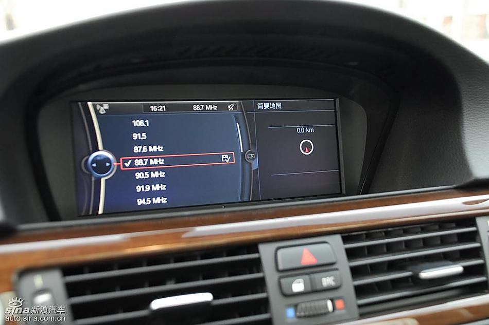 宝马335i内饰实拍图片