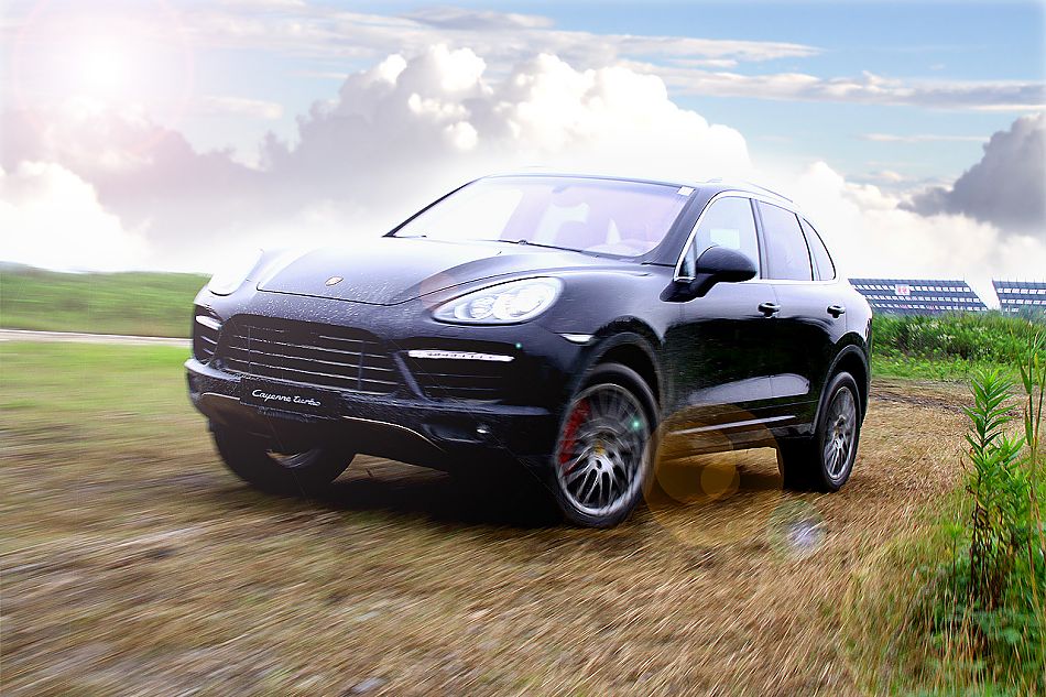 2011款卡宴Turbo外观