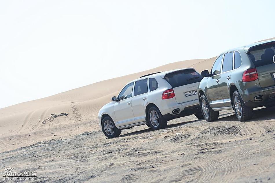 保时捷Cayenne S 迪拜沙漠训练营驾驶实拍图