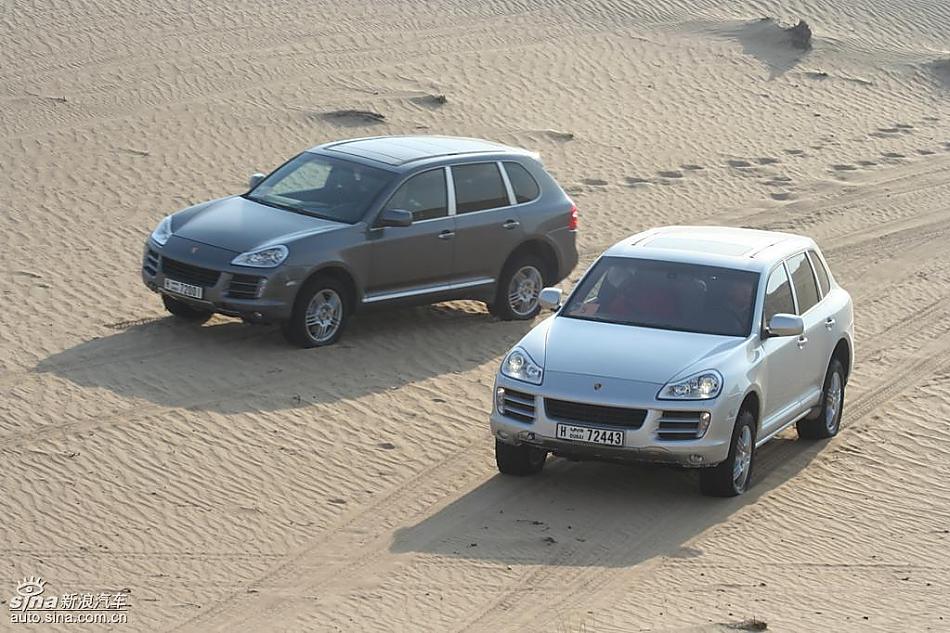 保时捷Cayenne S 迪拜沙漠训练营驾驶实拍图