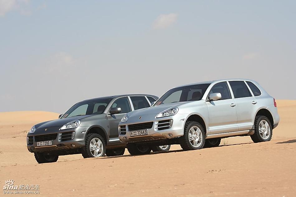 保时捷Cayenne S 迪拜沙漠训练营驾驶实拍图