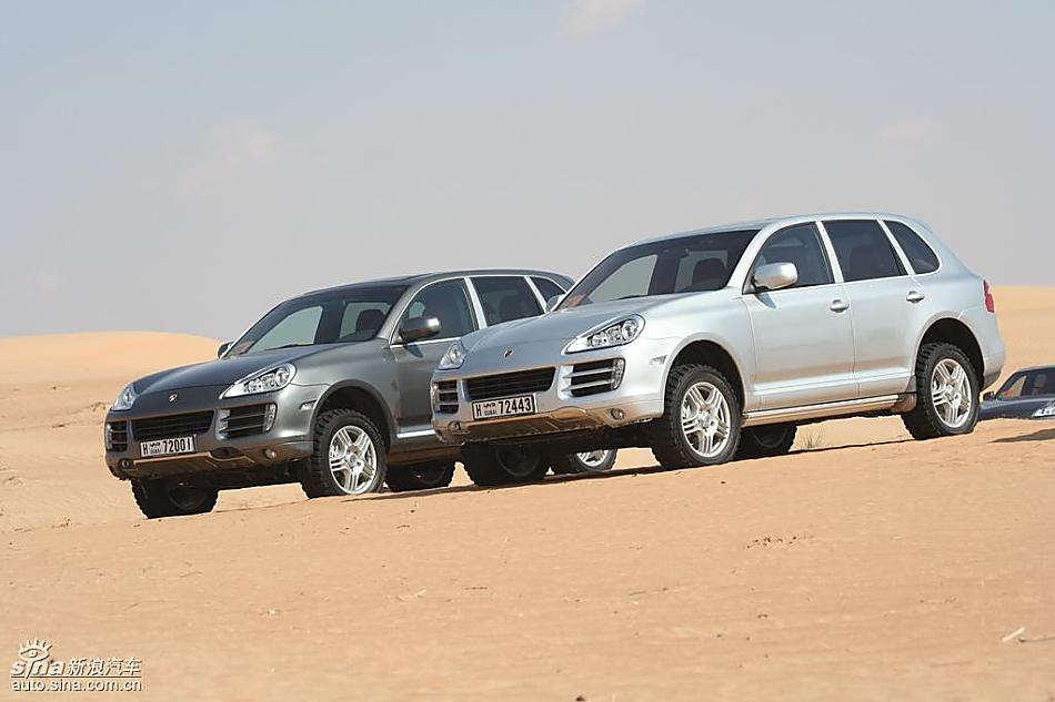 保时捷Cayenne S 迪拜沙漠训练营驾驶实拍图
