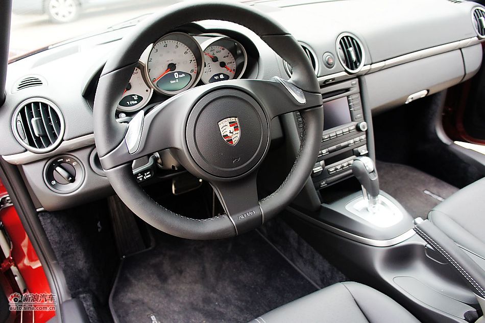 2011款CaymanS自动版内饰图片