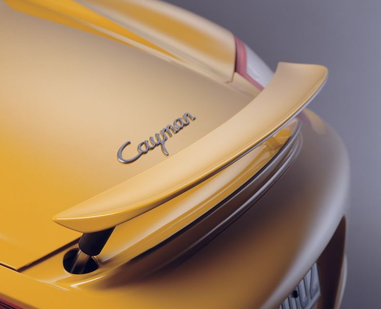 保时捷Cayman外观