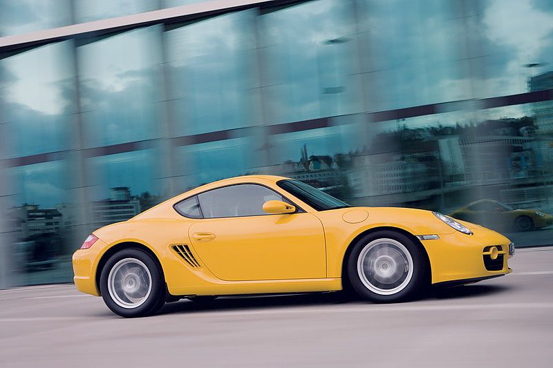 保时捷Cayman外观