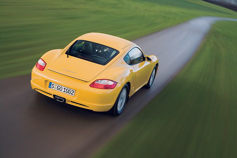 保时捷Cayman外观