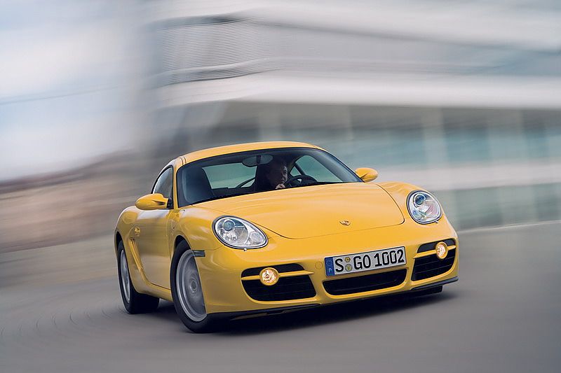 保时捷Cayman外观