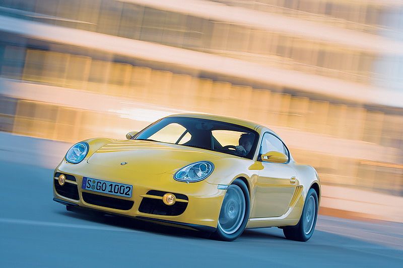 保时捷Cayman外观