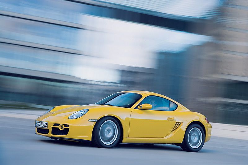 保时捷Cayman外观