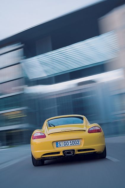 保时捷Cayman外观